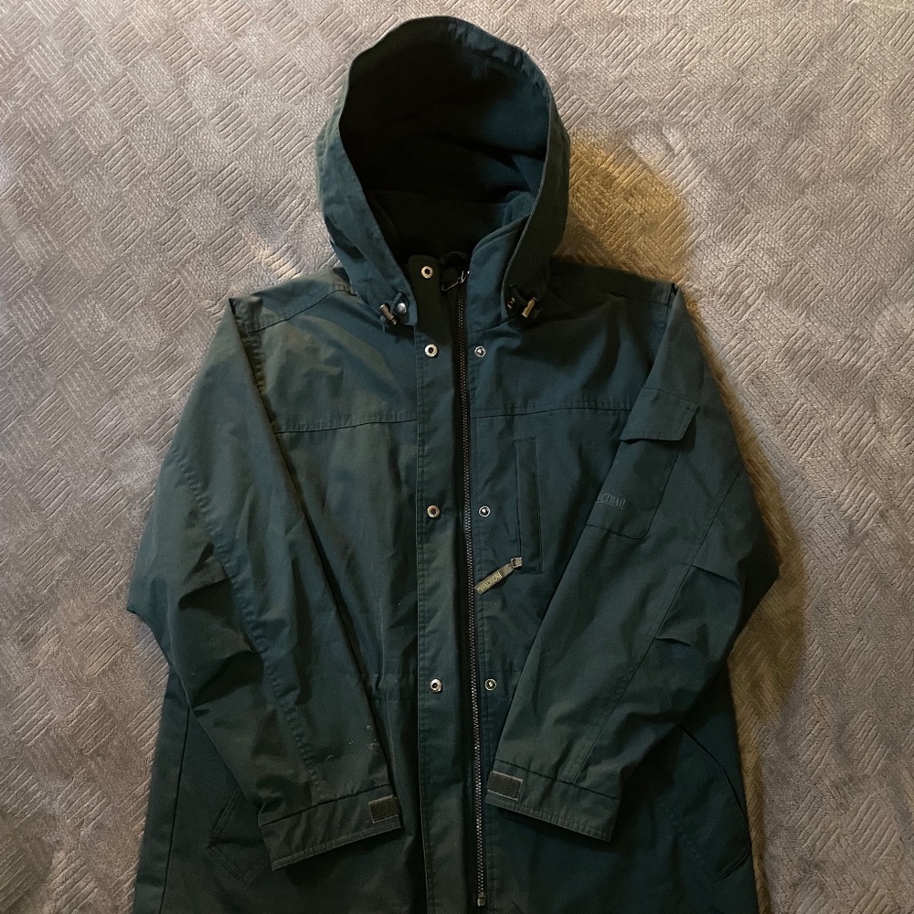 Green Pacific Trail Women's Jacket L Outdoor Wear Fleece Lined Cold Weather